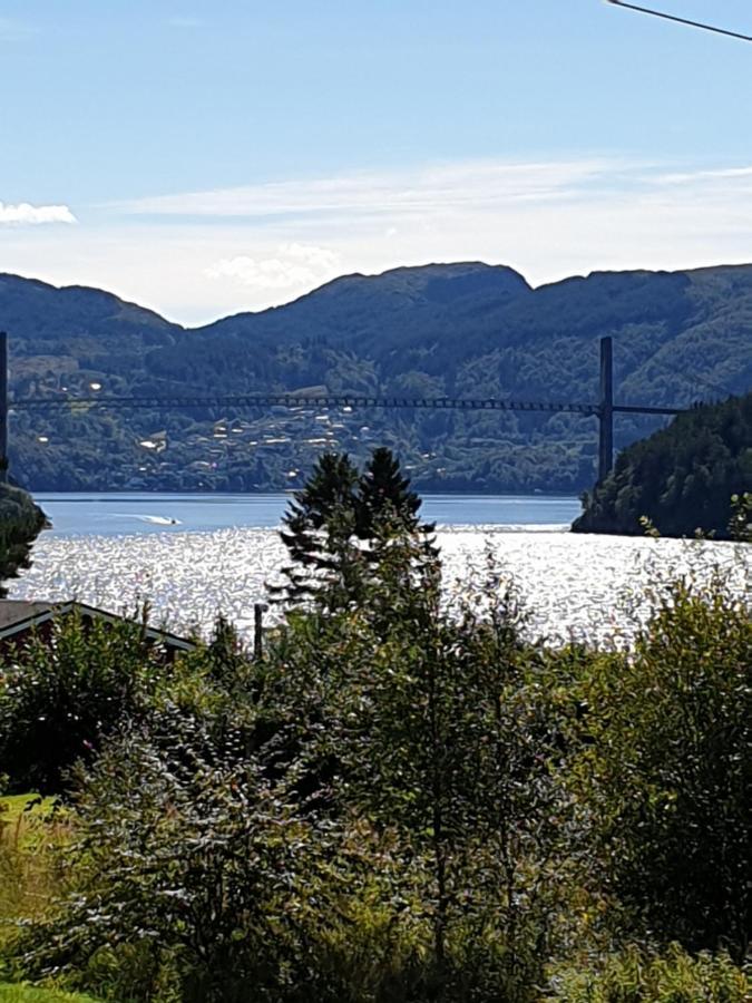 Bergen Apartment With Fjord View Isdalsto Exteriör bild